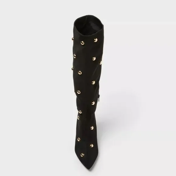 Women’s Justice Boots with Memory Foam Insole Jet Black Brand New - Picture 2 of 3